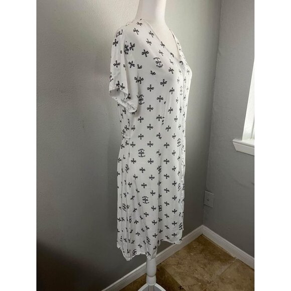 By Junkfood blondie camp Funtime white dress button down size XL - Picture 2 of 9